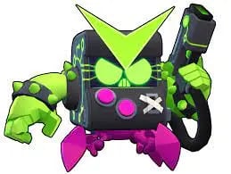 This is the Avatar Image for the Virus 8-Bit - Brawl Stars AI Voice and Text to Speech Generator